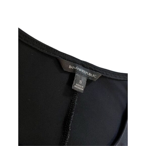 Banana Republic black sleeveless twist front blouse - S - Picture 4 of 7